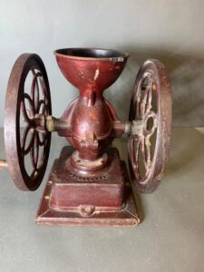 Vintage Yellow Electrified Mariner's Lamp