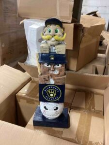 Milwaukee Brewers Team Garden Statue
